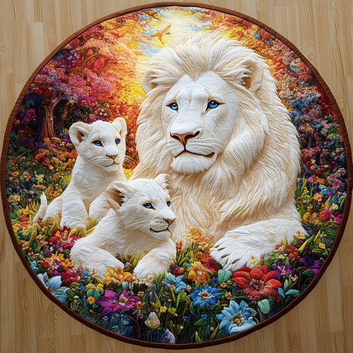 Majestic Family Quilted Round Mat GFTONT5935