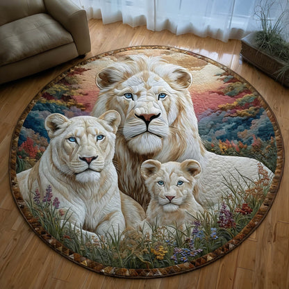 Majestic Family Quilted Round Mat GFTONT5936