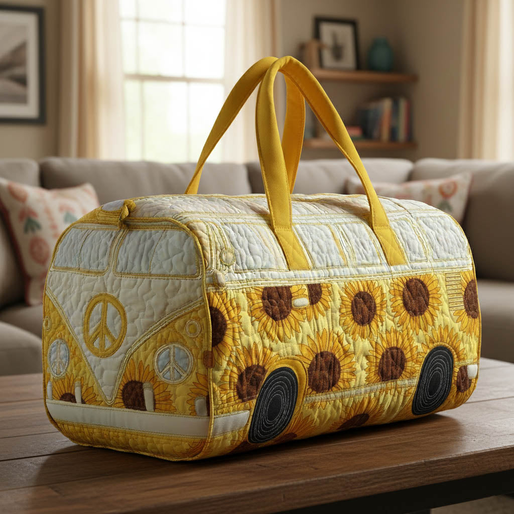 Hippie Van Quilted Duffle Bag GFTONT5960