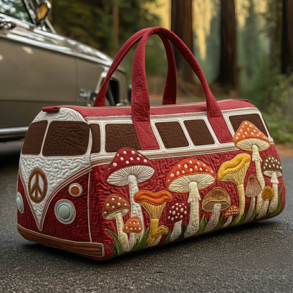 Hippie Van Quilted Duffle Bag GFTONT5961