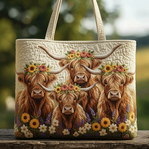 Cozy Hoof Quilted Tote Bag GFTONT5969