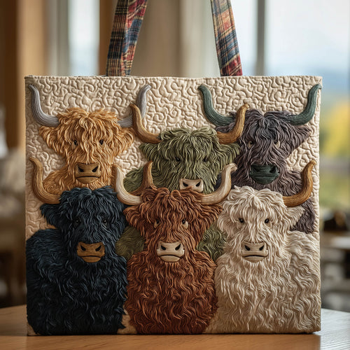 Highland Gang Quilted Tote Bag GFTONT5979