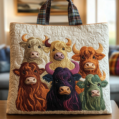 Highland Gang Quilted Tote Bag GFTONT5981