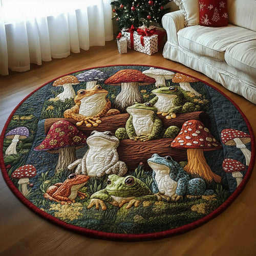 Frog Quilted Round Mat GFTONT6014