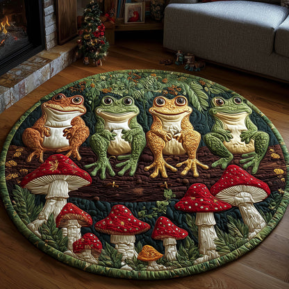 Frog Quilted Round Mat GFTONT6016