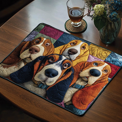 Basset Hound Quilted Placemat GFTONT6072