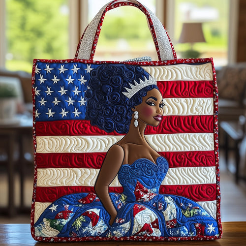 Graceful Liberty Quilted Tote Bag GFTONT607