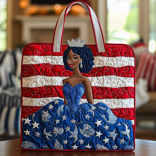 Graceful Liberty Quilted Tote Bag GFTONT609
