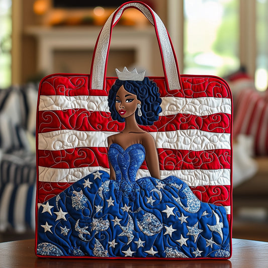 Graceful Liberty Quilted Tote Bag GFTONT609