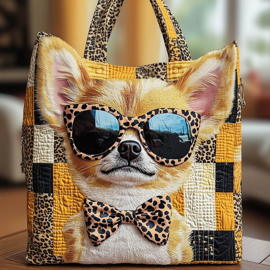 Charming Chihuahua Quilted Tote Bag GFTONT6113