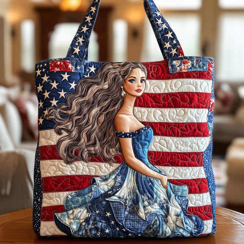 Graceful Liberty Quilted Tote Bag GFTONT611