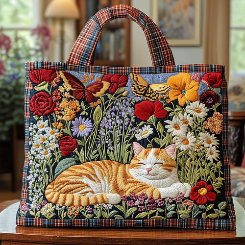 Meaowdow Quilted Tote Bag GFTONT6143