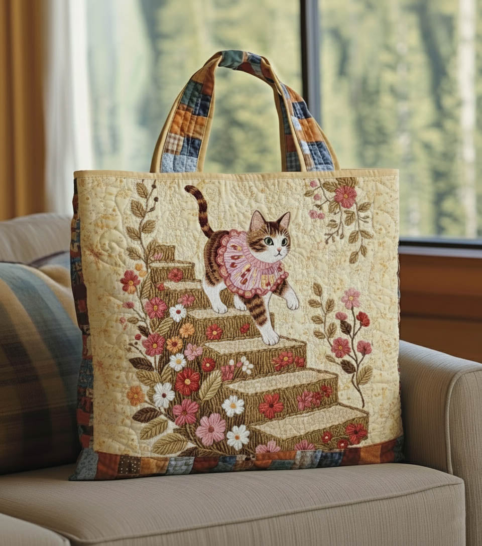 Playful Kittens Quilted Tote Bag GFTONT6146