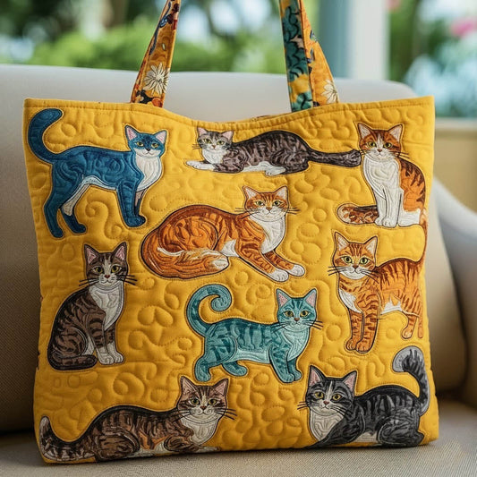 Playful Kittens Quilted Tote Bag GFTONT6148