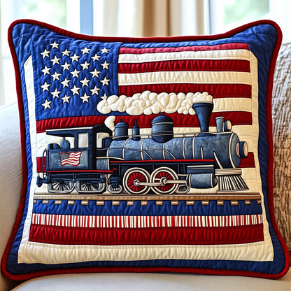 Railway Dream Quilted Pillow Case GFTONT614