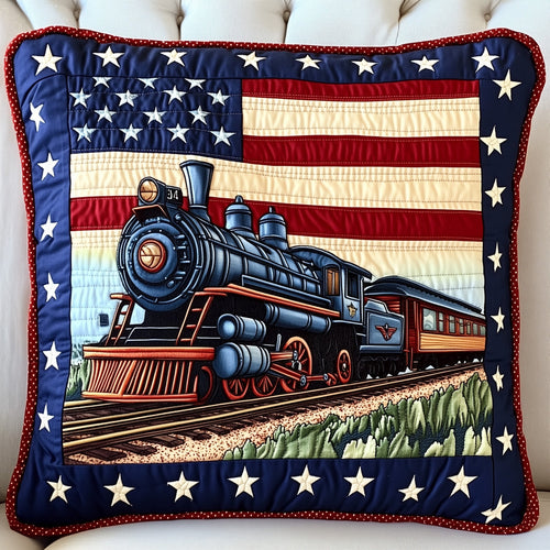 Railway Dream Quilted Pillow Case GFTONT615