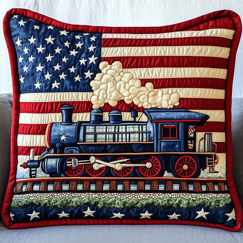 Railway Dream Quilted Pillow Case GFTONT616