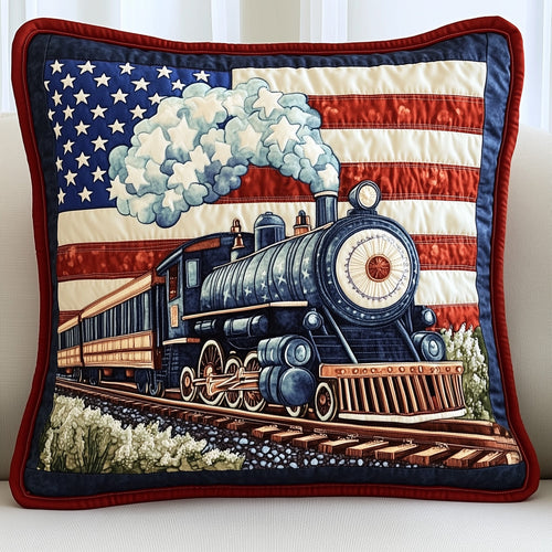 Railway Dream Quilted Pillow Case GFTONT618