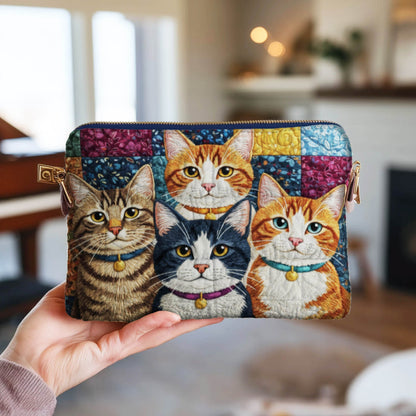 Playful Kittens Quilted Purse GFTONT6195