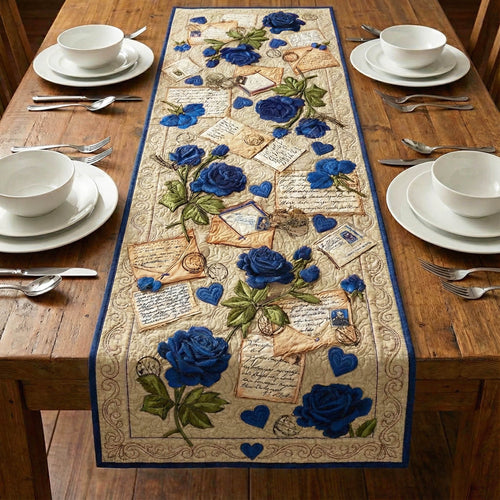 Love Letter Quilted Table Runner GFTONT6231