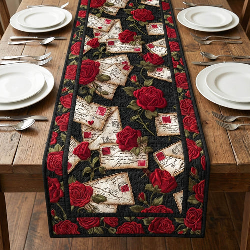 Love Letter Quilted Table Runner GFTONT6232