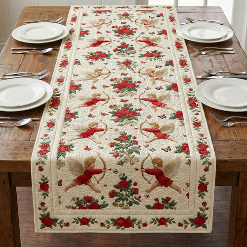 Cupid Arrow Quilted Table Runner GFTONT6233