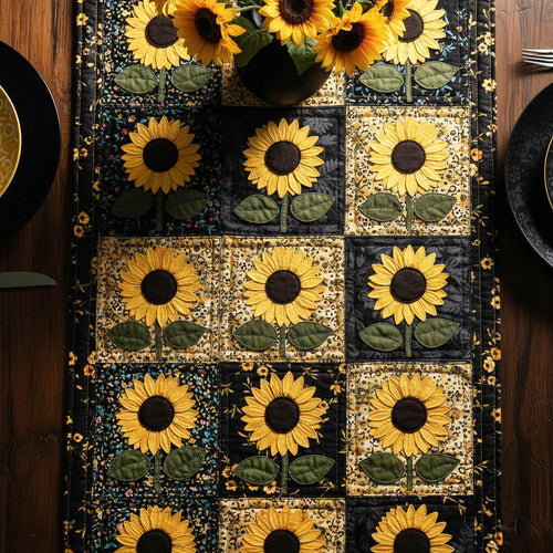 Sunflower Meadow Quilted Table Runner GFTONT6259
