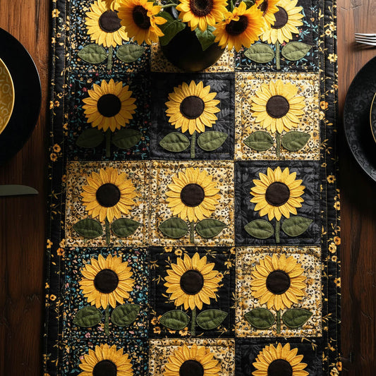 Sunflower Meadow Quilted Table Runner GFTONT6259