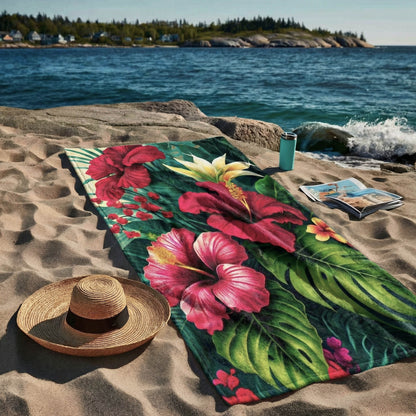 Tropical Bloom Beach Towel GFTONT6319