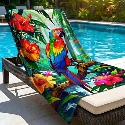 Tropical Parrot Beach Towel GFTONT6321