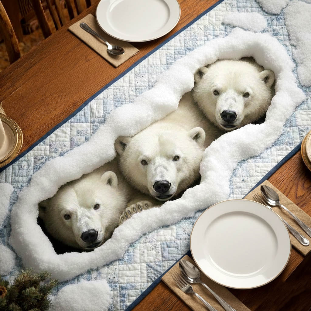 Polar Gang Quilted Table Runner GFTONT6349