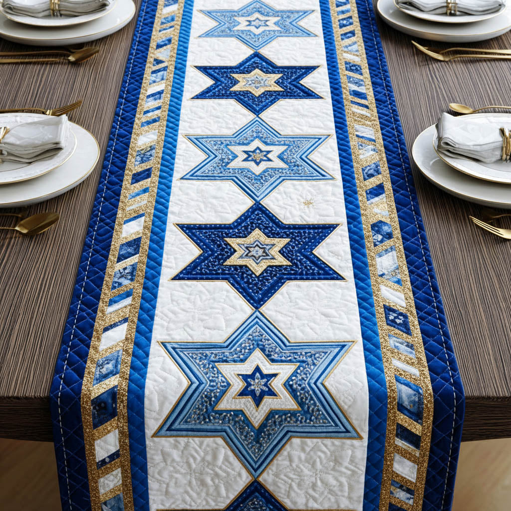 Interlink Star Quilted Table Runner GFTONT6362