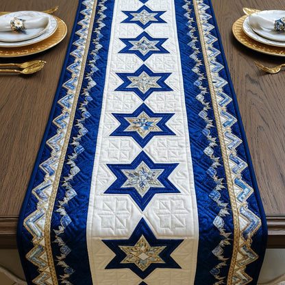 Interlink Star Quilted Table Runner GFTONT6363