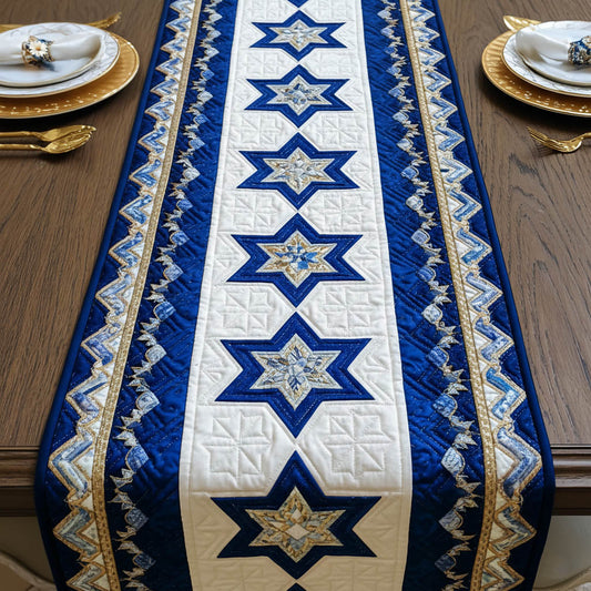 Interlink Star Quilted Table Runner GFTONT6363