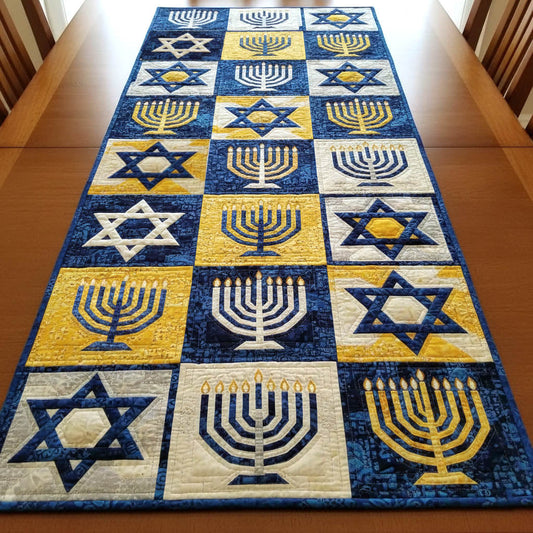 Festival of Lights Quilted Table Runner GFTONT6364