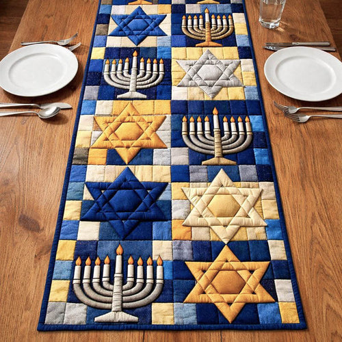Festival of Lights Quilted Table Runner GFTONT6365