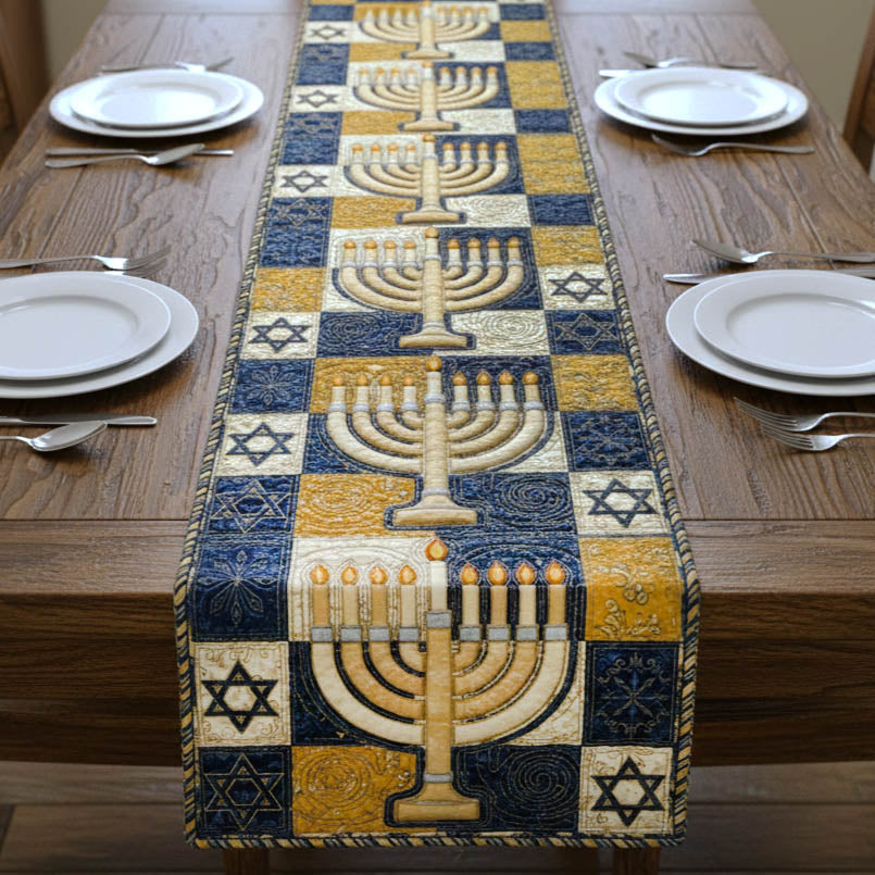 Festival of Lights Quilted Table Runner GFTONT6366