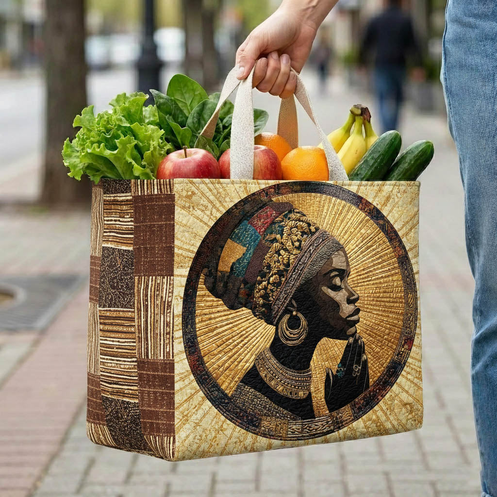 Proud Queen Quilted Shopping Bag GFTONT6434