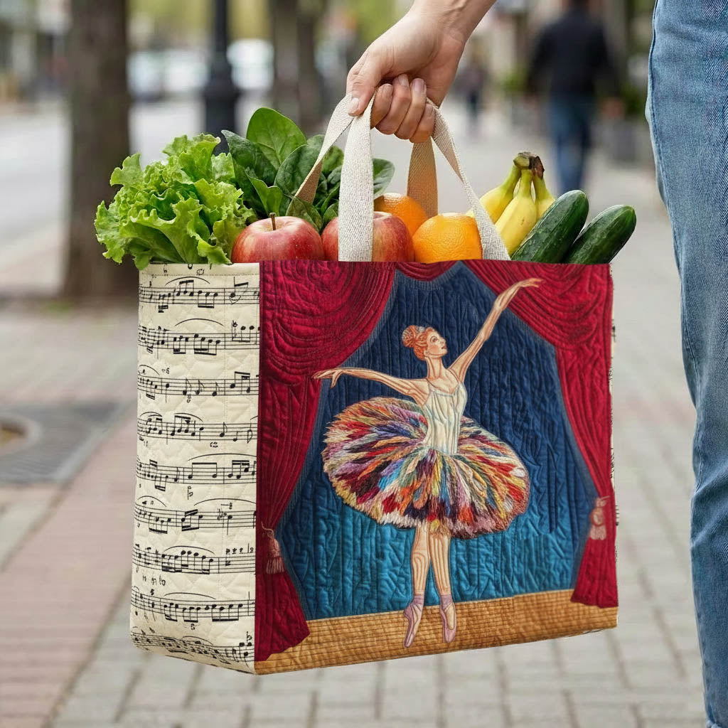 Ballerina Stage Quilted Shopping Bag GFTONT6446
