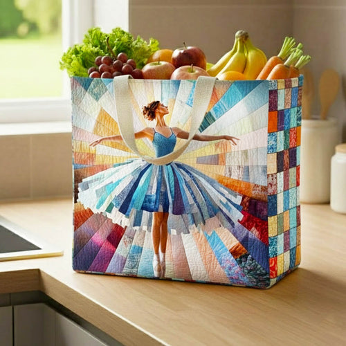 Ballerina Quilted Shopping Bag GFTONT6447