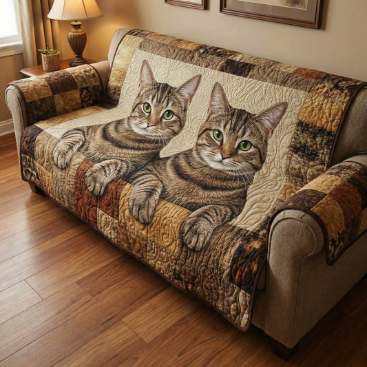 Pawfect Gang Quilted Sofa Cover GFTONT6452