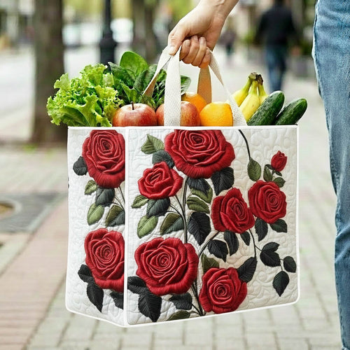 Charming Rose Quilted Shopping Bag GFTONT6480