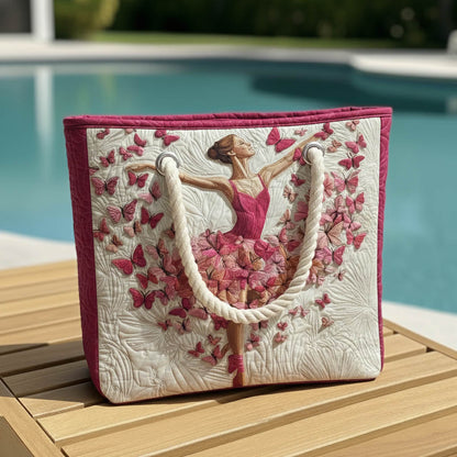 Elegant Ballerina Quilted Beach Bag GFTONT6484
