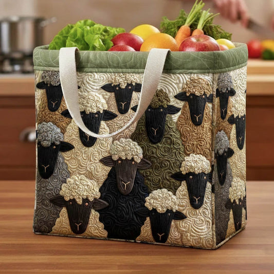 Sheep Haven Quilted Shopping Bag GFTONT6491