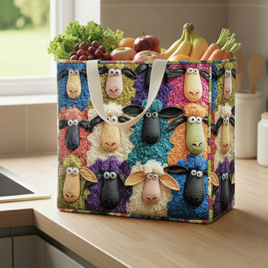 Sheep Heaven Quilted Shopping Bag GFTONT6495