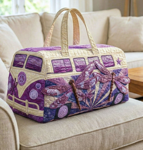 Dragonfly Van Quilted Duffle Bag GFTONT6570