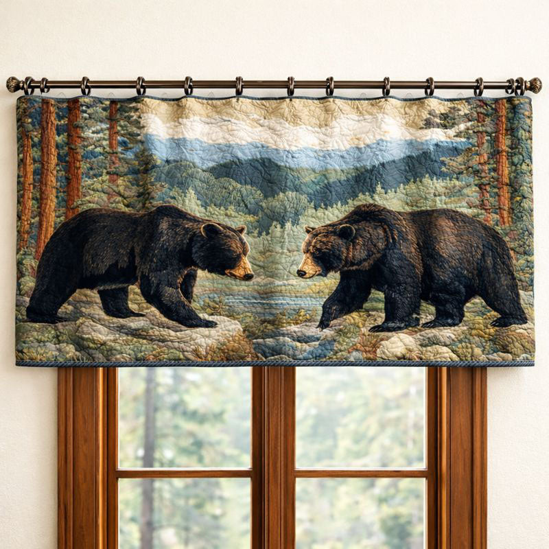 Forest Guardian Quilted Valance GFTONT6644
