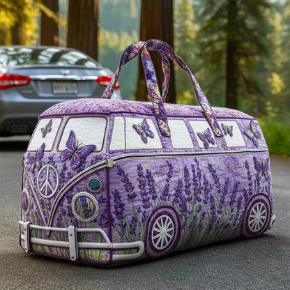 Lavender Ride Quilted Duffle Bag GFTONT6671