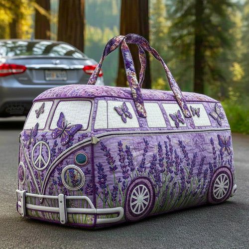 Lavender Ride Quilted Duffle Bag GFTONT6671