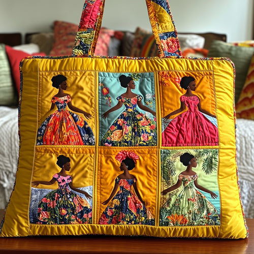 Melanin Quilted Tote Bag GFTONT815